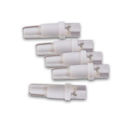 CIPA LED T5 Dash Lights (White) Set of 5 bulbs - Click Image to Close